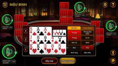 Bí kíp chinh phục game bài mậu binh đơn giản cho người mới